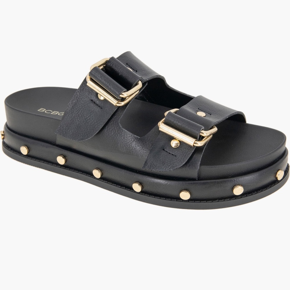 New BCBG size 9.5 Black Sandals